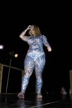Body Painting 2005 photo - Duval Street, Key West